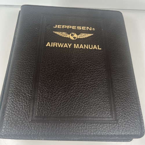 Jeppesen airway manual binder - airway,
