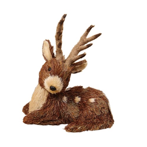 Christmas deer figurine - deer,