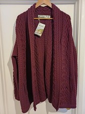 BNWT Aran Crafts Cardigan 100%