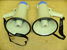 Adastra Megaphone 10W with Siren 600m Range 952.004UK L10 Lot of 2