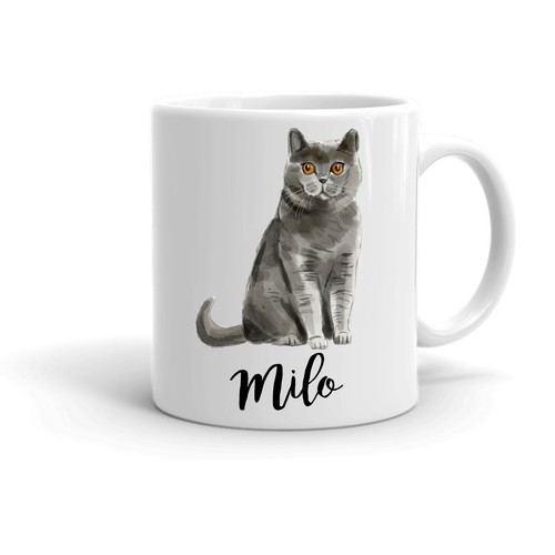 Personalised british shorthair - british,