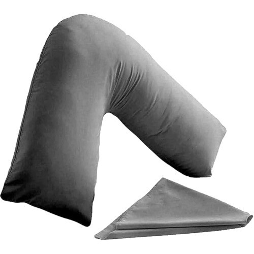 Shaped pillow with free - with, case
