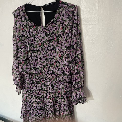 Zara multicolour floral mini - multicolour,