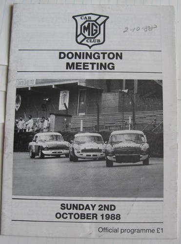 Donington oct 1988 car - donington, 2