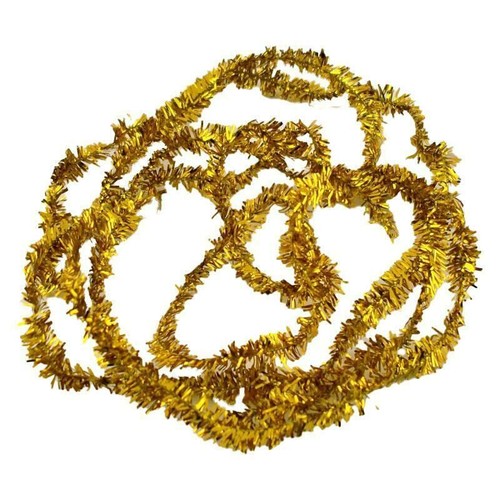 Dolls house gold - gold, tinsel