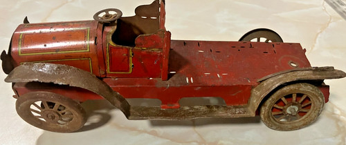 Vintage tin plate - tin,