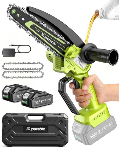 Mini cordless chainsaw - chainsaw, 6in