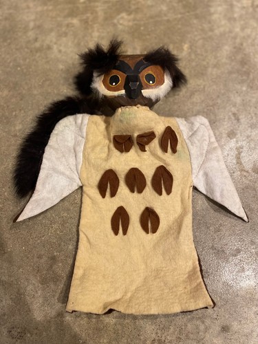 Vintage lotte sievers - lotte, owl