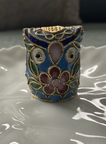 Vintage cloisonné enamel - cloisonné,
