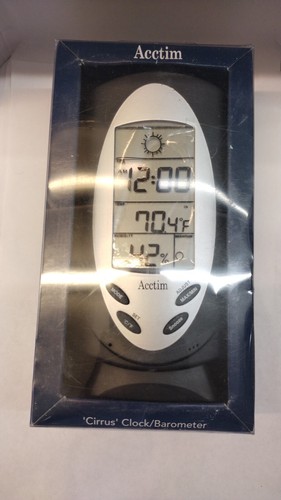 Acctim digital alarm clock - acctim,