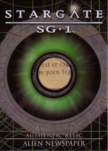 Stargate season relic prop - relic,