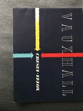 Vauxhall Cresta /Velox Brochure 1956