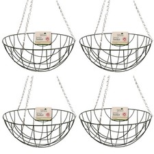 4 x 14″ Wire Hanging Basket