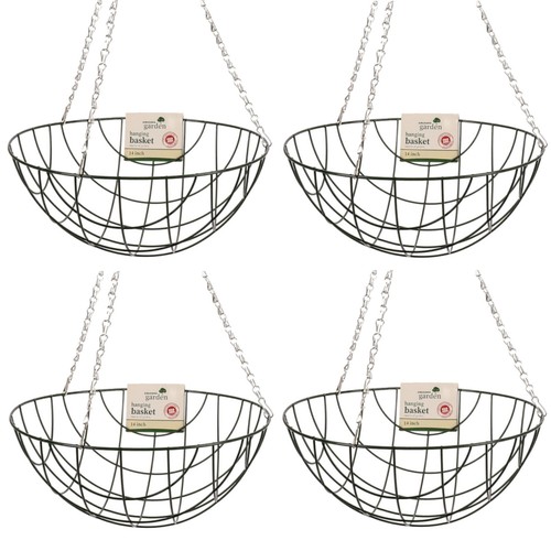 Pack four wire flower - of, 14"