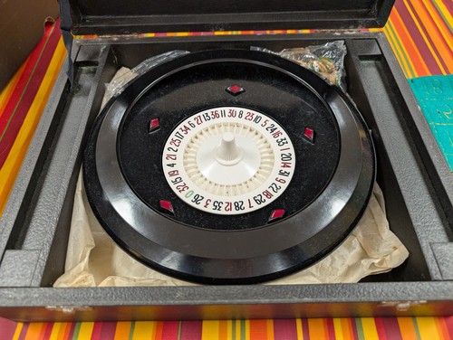 Vintage roulette wheel game - vintage,
