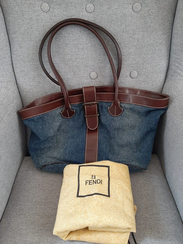 Fendi blue denim - fendi,
