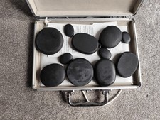 Hot Stones Massage Kit with Heater, 11Pcs Electric Basalt Warm Stones Massage Se
