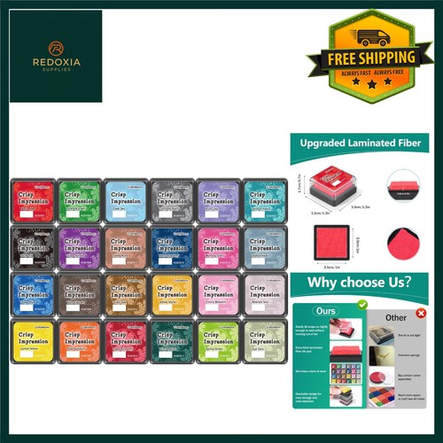 Mini oil based ink pads - pads, for