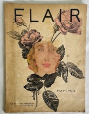 Flair Magazine May 1950 (Vol 1 No 4) w/ Flower of Flowers Lightly Read
