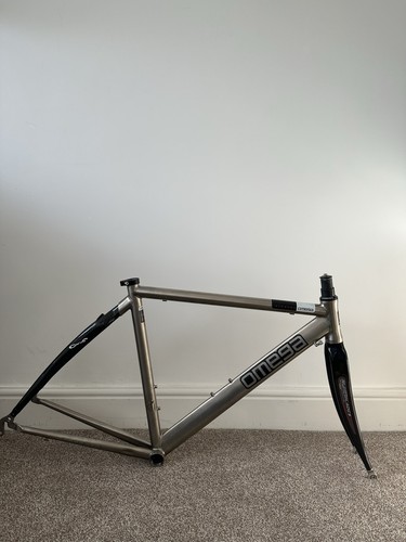 Omega titanium road frameset - omega,