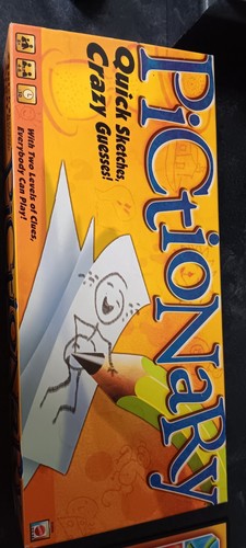 Pictionary board game - pictionary,