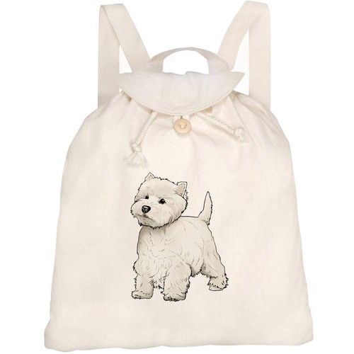 Westie dog canvas - dog', /