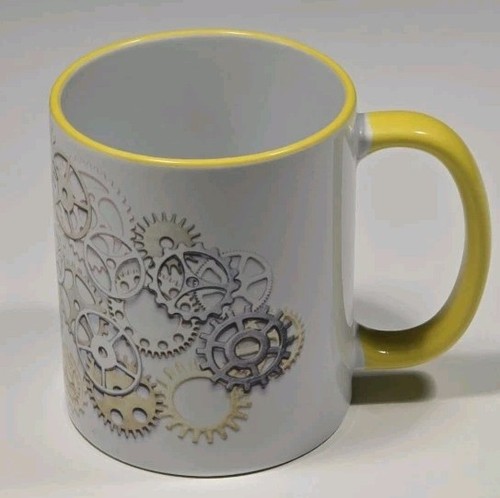 Mug novelty gear wheels - mug,