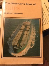 Observers Book Of Ships 1978