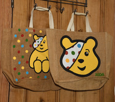 Children In Need bags jute