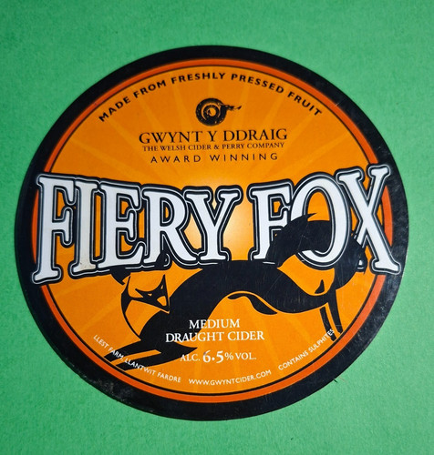 Gwynt ddraig press fiery - fiery, fox