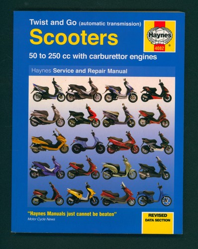 Haynes scooter manual aprilia - scooter,