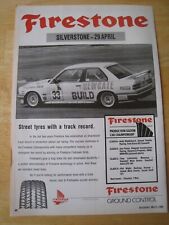 FIRESTONE TYRES SALOON CAR
