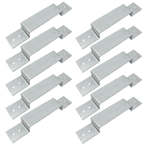 Fence panel security bracket - fence,