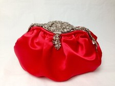 SALE- Women's Clutch Bag / Red