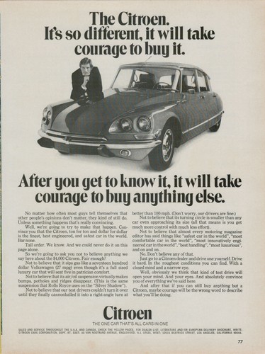 1970 citroen different - citroen,