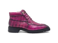 Men's Lace-up Boots Alligator
