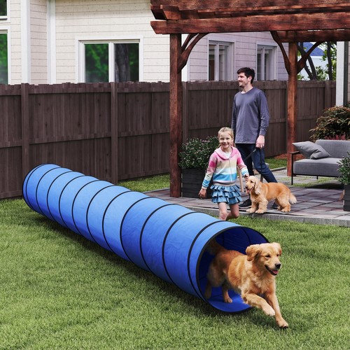 Pawhut dog tunnel 500cm - dog,
