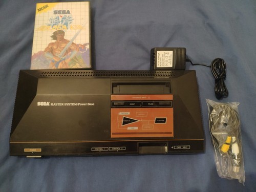 Sega master system console - sega,