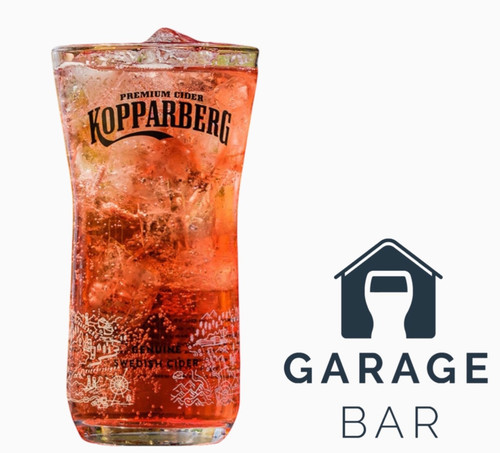 Single kopparberg cider - single, glass