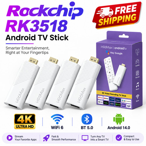 H96 max android stick 4k - 14,