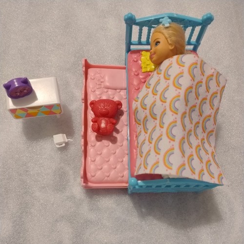 Barbie chelsea trundle - , bed