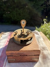 Antique Brass Maritime Sextant