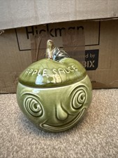 Sylvac Apple Sauce Face Pot No. 4549