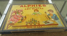 SCHOENHUT WOODEN ALPHIES ABC