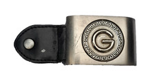 VTG GIANNI VERSACE SPINNING MEDUSA BELT BUCKLE