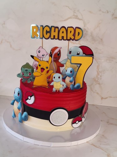 Pokemon cake topper - cake,