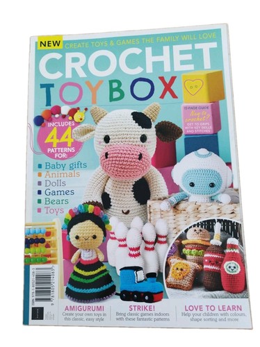 Bookazine crochet toy box - toy,
