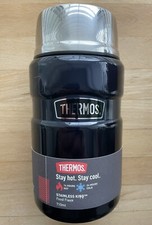 Thermos Food Flask 710ml Midnight Blue Hot 14H Cold 25H Dish Safe SCRATCHES DENT