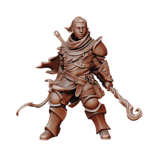 Human male warlock wizard - warlock,
