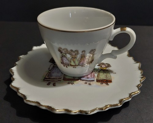 Coffee cup porcelain alsatian - cup,